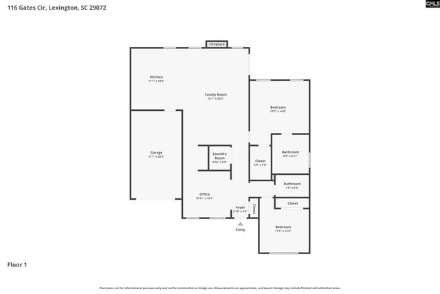 116 Gates Circle, Lexington, SC 29072