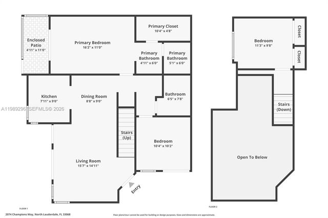 2074 Champions Way, North Lauderdale, FL 33068