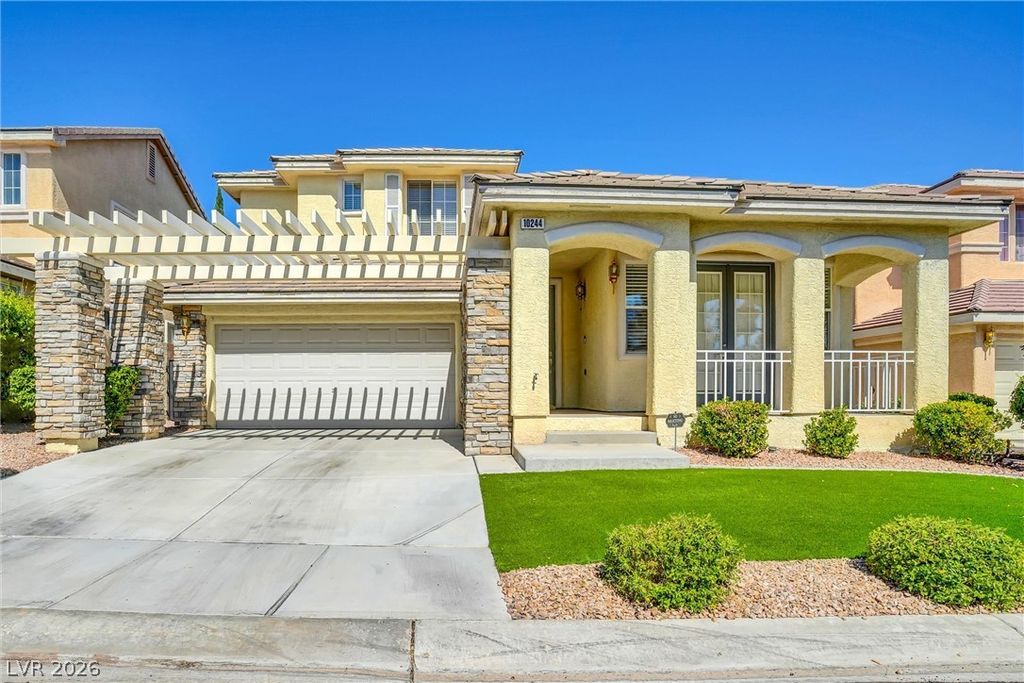 10244 Early Morning Avenue, Las Vegas, NV 89135 — exterior