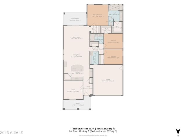 4283 E JESSE Street, Gilbert, AZ 85295