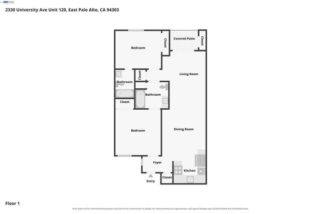 2330 University Ave 120, East Palo Alto, CA 94303