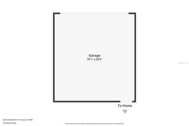 406 N WESTLAND STREET 1, Tampa, FL 33609