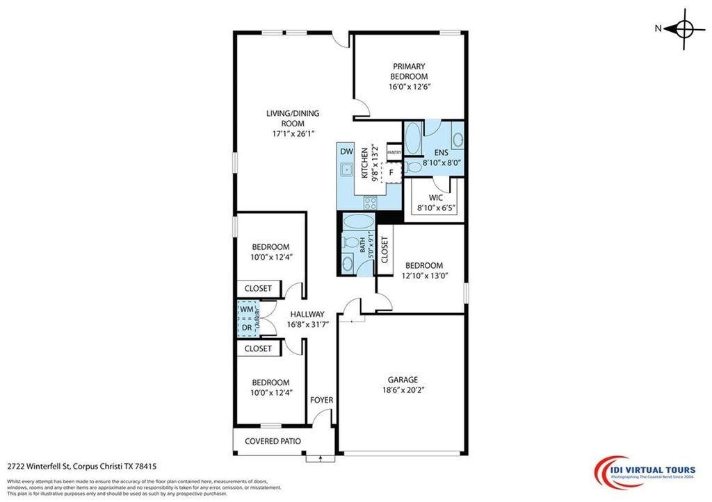 2722 Winterfell St, Corpus Christi, TX 78415 — photo 3