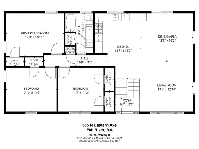 585 N Eastern Ave, Fall River, MA 02720