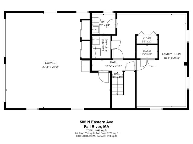 585 N Eastern Ave, Fall River, MA 02720