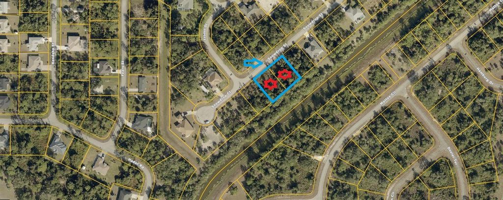 LOT 54 & 55 SNOWDROP STREET, North Port, FL 34288