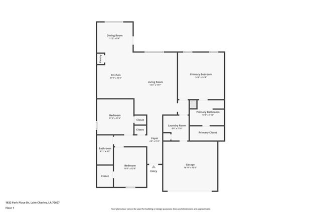 1832 Park Place, Lake Charles, LA 70607