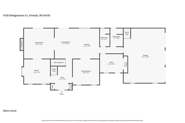 4720 WEDGESTONE COURT, Oneida, WI 54155