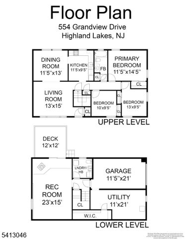 554 Grandview Dr, Vernon Twp., NJ 07422