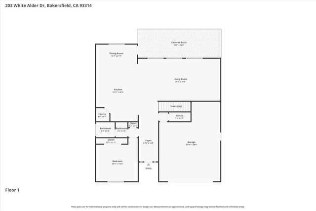 203 White Alder Drive, Bakersfield, CA 93314