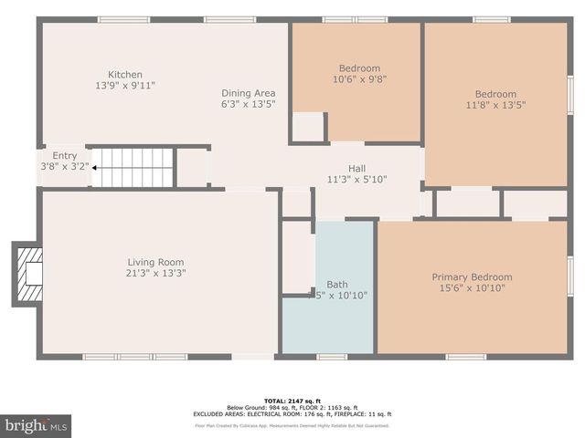 201 RUMFORD RD, Fredericksburg, VA 22405