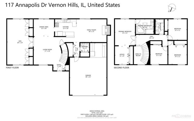 117 Annapolis Drive, Vernon Hills, IL 60061