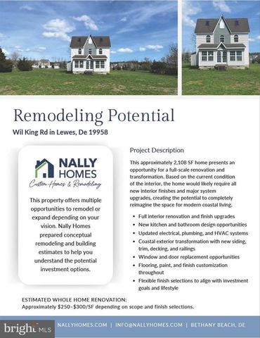 LOT 2 FRANCIS MARY SUBD WIL KING RD, Lewes, DE 19958