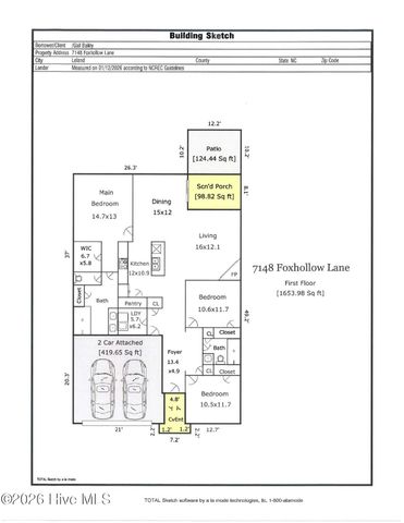 7148 Foxhollow Lane, Leland, NC 28451