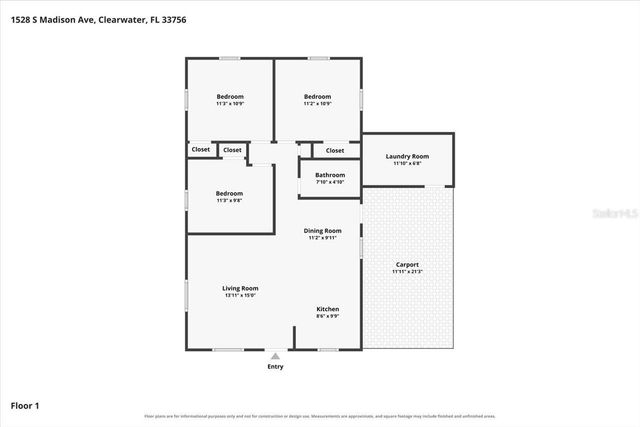 1528 S MADISON AVENUE, Clearwater, FL 33756