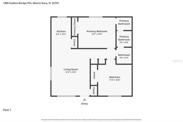 1400 EUDORA ROAD F53, Mount Dora, FL 32757