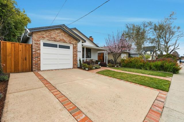 1388 Woodland Avenue, San Carlos, CA 94070