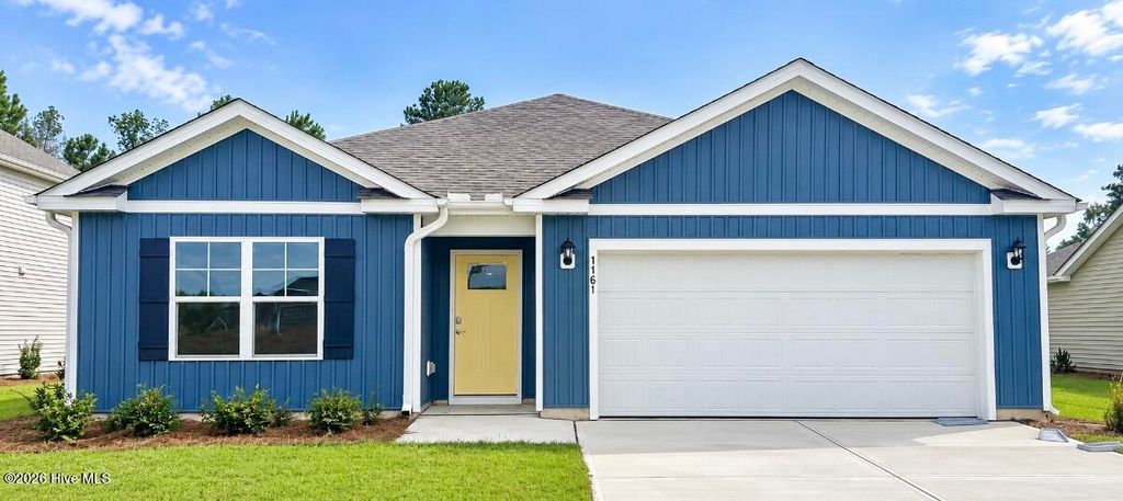1161 Sandy Heights Loop Lot 130, Leland, NC 28451