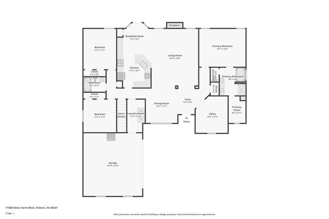 11588 Klotz Farm Boulevard, Fishers, IN 46037