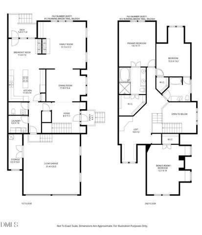 812 Running Brook Trail, Raleigh, NC 27609