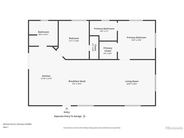352 Peak View Cir, Florissant, CO 80816