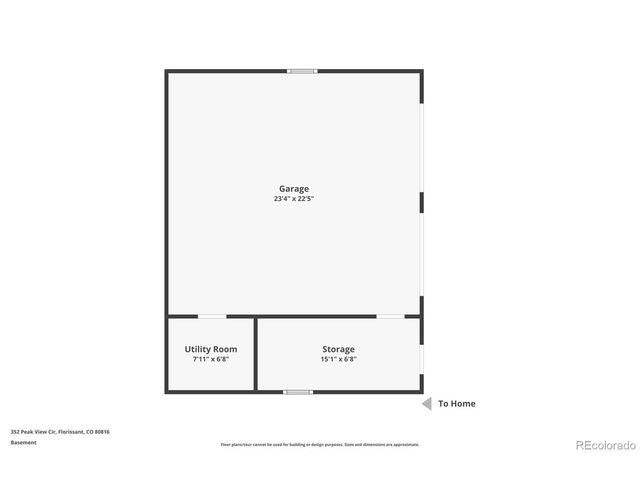 352 Peak View Cir, Florissant, CO 80816