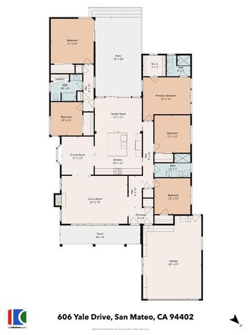 606 Yale Drive, San Mateo, CA 94402