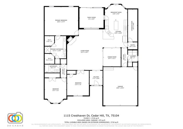 1115 Cresthaven Drive 13, Cedar Hill, TX 75104