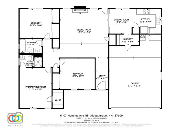 6407 Mendius Avenue NE, Albuquerque, NM 87109