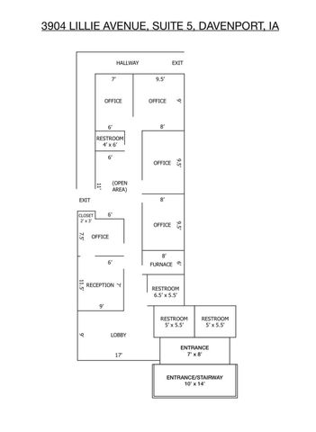 3904 Lillie Ave Ste 5, Davenport, IA 52806