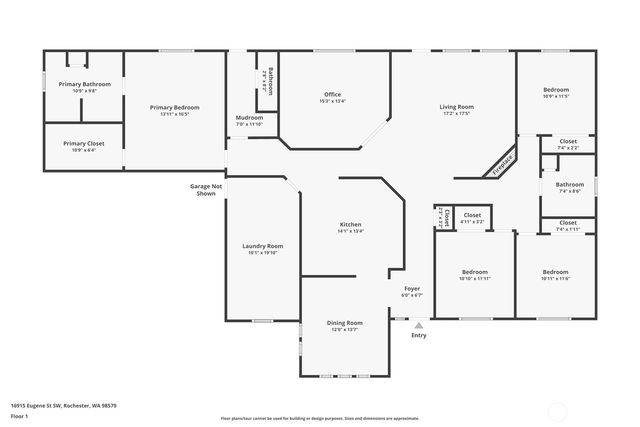 16915 Eugene Street SW, Rochester, WA 98579