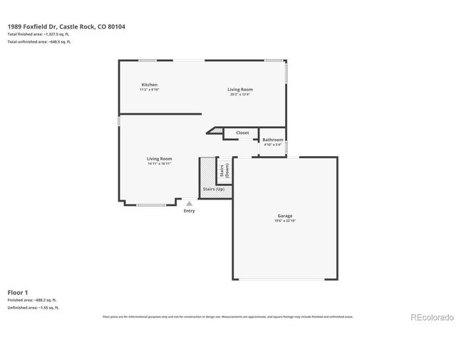 1989 Foxfield Dr, Castle Rock, CO 80104
