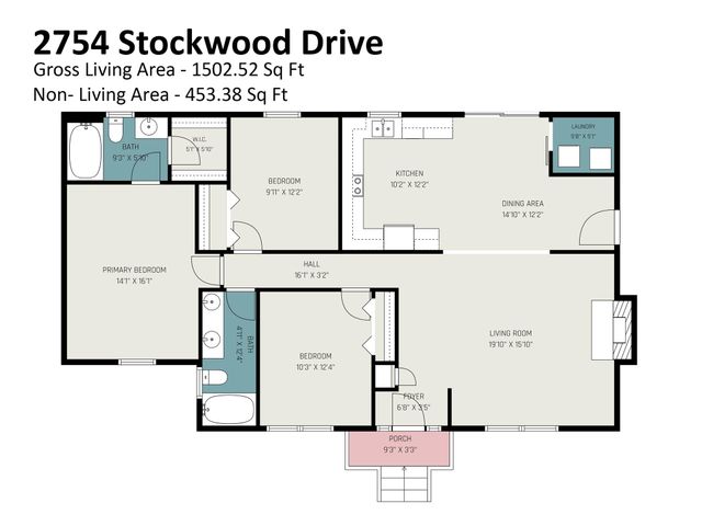 2754 Stockwood Drive, Gastonia, NC 28056