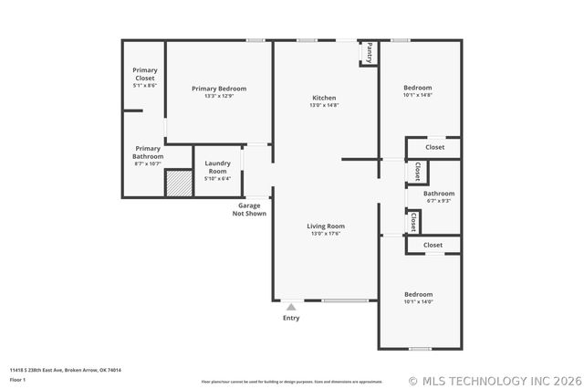 11418 S 238th East Avenue, Broken Arrow, OK 74014