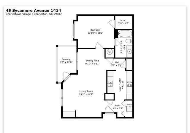 45 Sycamore Avenue Apt 1414, Charleston, SC 29407