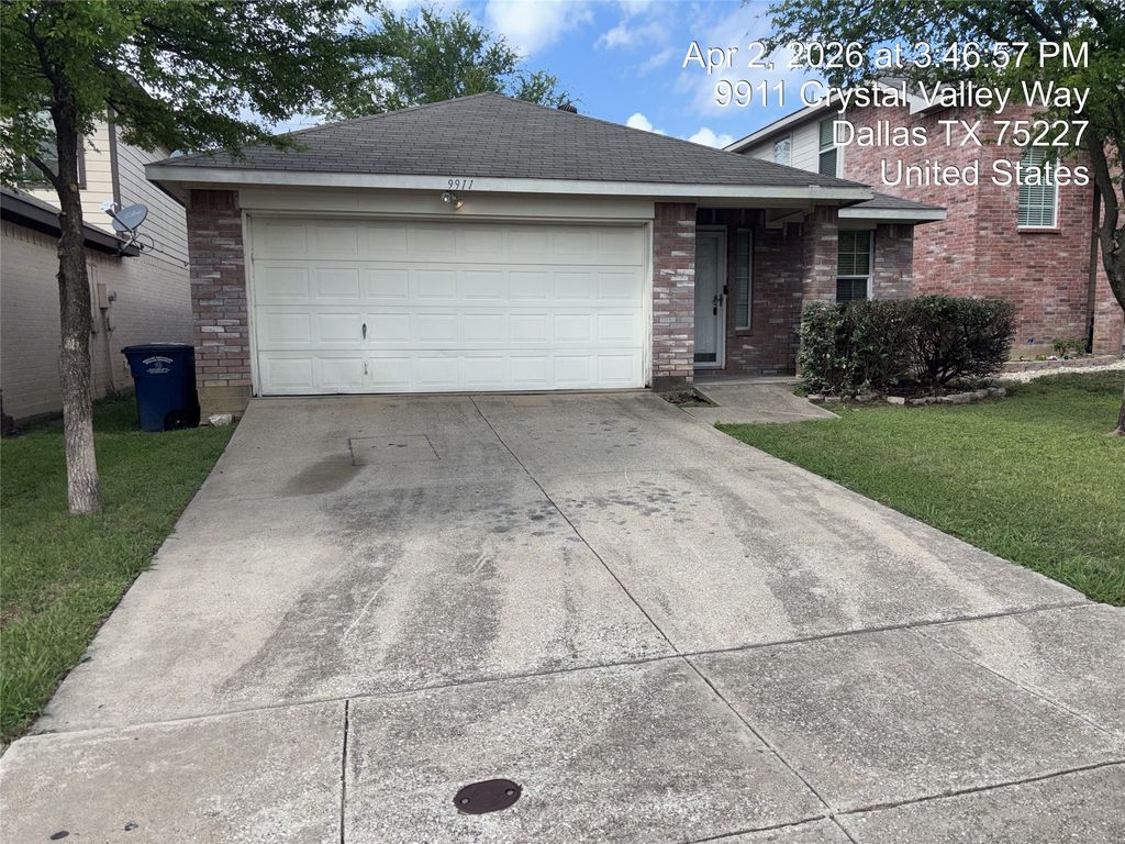 9911 Crystal Valley Way, Dallas, TX 75227
