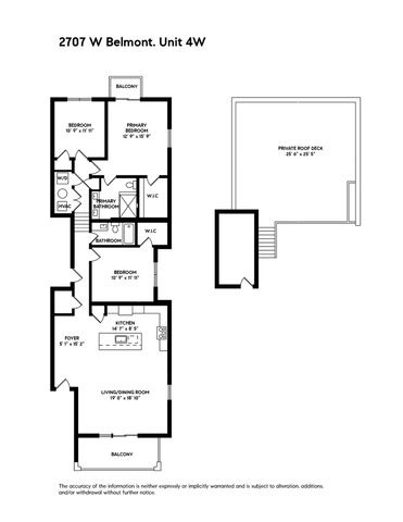 2707 W BELMONT Avenue 4W, Chicago, IL 60618