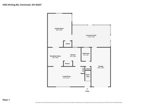 5452 Ehrling Road, Columbia Twp, OH 45227