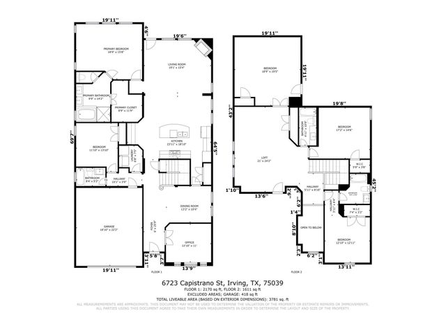 6723 Capistrano Street, Irving, TX 75039