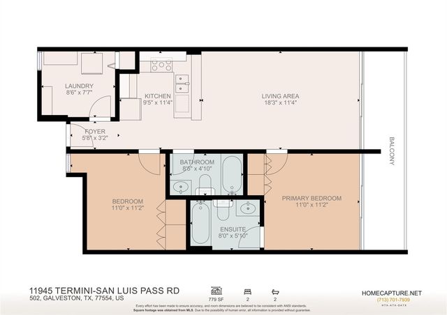 11945 Termini San Luis Pass Road 502, Galveston, TX 77554