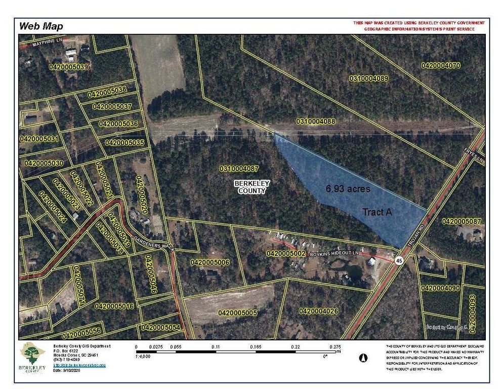 0 Hwy 45, Cross, SC 29436