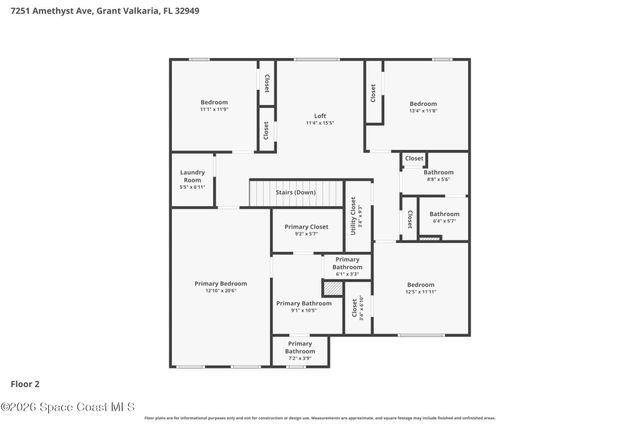 7251 Amethyst Avenue, Grant-valkaria, FL 32949