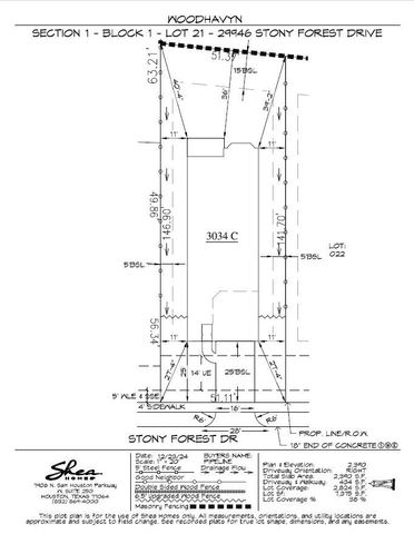 29946 Stony Forest Drive, Magnolia, TX 77354