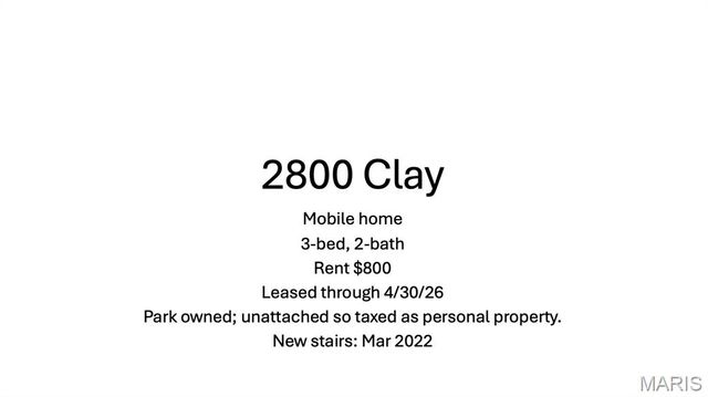 2902 Clay Street, De Soto, MO 63020