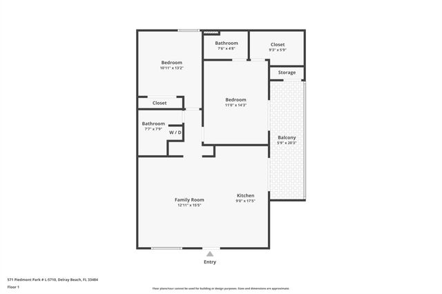 571 Piedmont L, Delray Beach, FL 33484