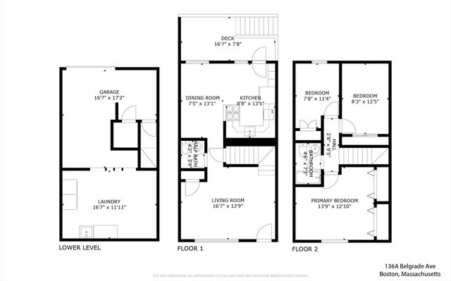136A Belgrade Ave, Boston, MA 02131
