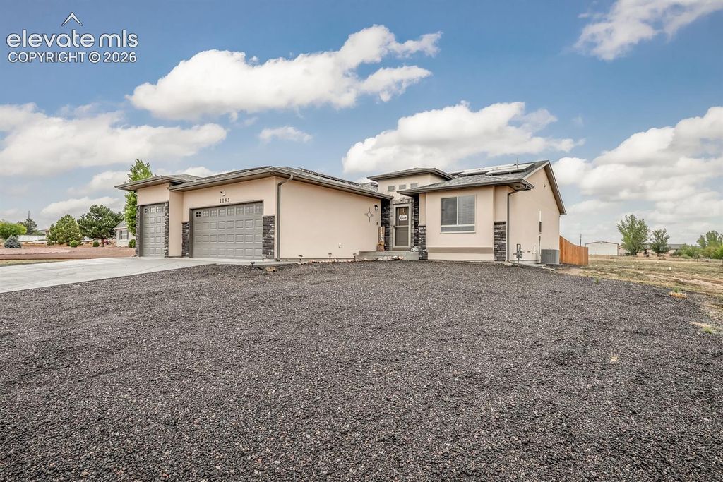 1143 E Purcell Lane, Pueblo West, CO 81007 — exterior