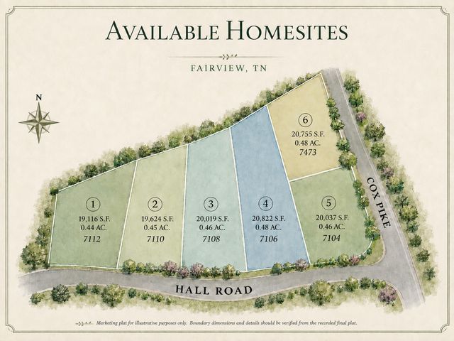 7104 Hall Rd, Fairview, TN 37062