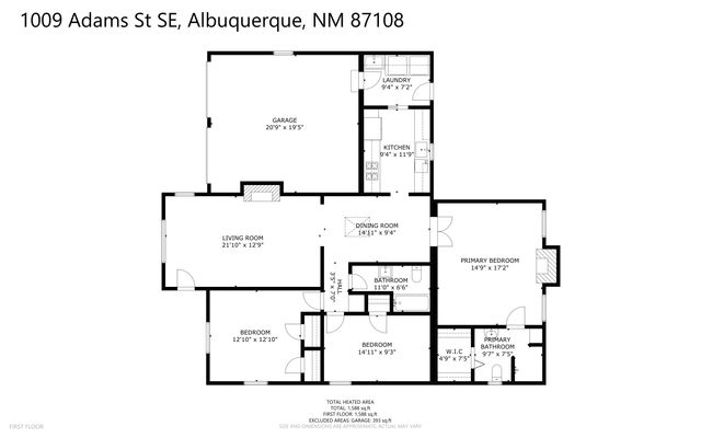 1009 Adams Street SE, Albuquerque, NM 87108