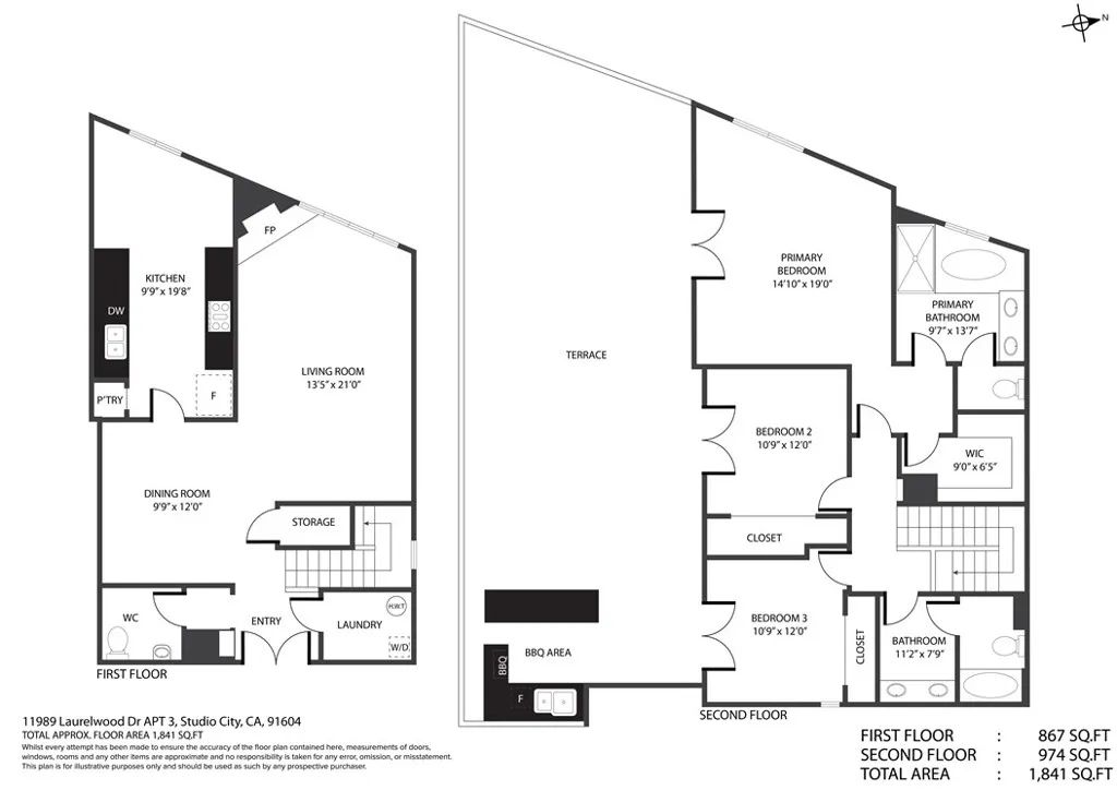 Image 51 of property listing at 11989 Laurelwood Drive 3, Studio City, CA 91604